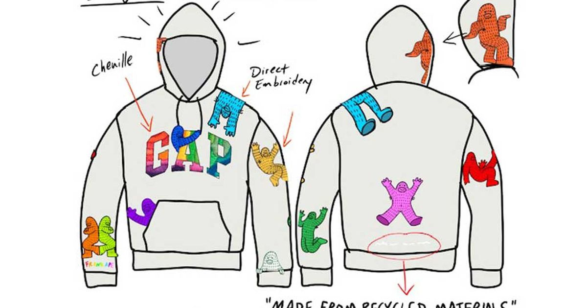 Gap publica un gráfico con capucha NFT que desbloquea la ropa física